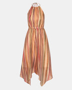 DALINA DRESS STRIPE MULTI