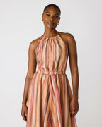 DALINA DRESS STRIPE MULTI