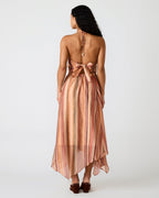 DALINA DRESS STRIPE MULTI