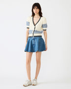 JUPE LILLIANY BLEU ARUBA