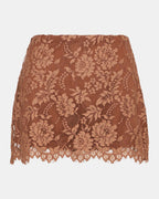 CINDI SKIRT MOCHA HEATHER