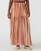 JUPE SHILLOH RAYÉE MULTICOLORE