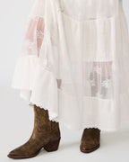 JUPE TARRYN BLANC NEIGE