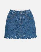 DELILAH SKORT BLUE DEPTHS