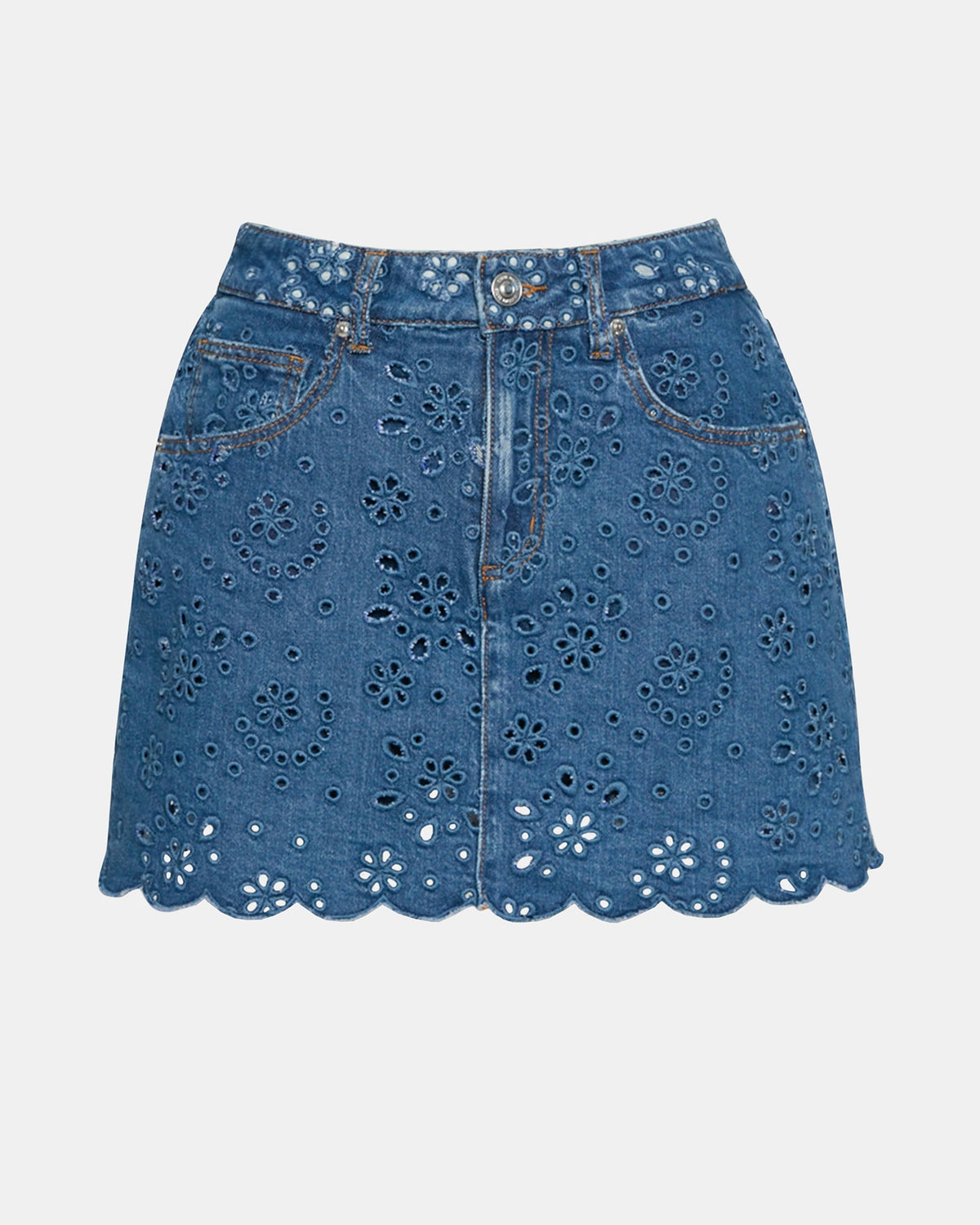 DELILAH SKORT BLUE DEPTHS
