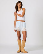 DAISEE SHORT BLUE ICE - BLUE ICE / XXS
