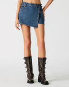 BRIGHTIN SKORT BLUE HEATHER