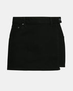 BRIGHTIN SKORT WASHED BLACK