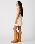 ROBE PETUNIA IVOIRE