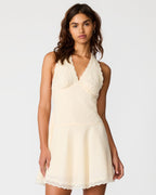 ROBE LIZA BLANC BOULEAU