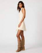 ROBE LIZA BLANC BOULEAU