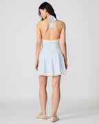 ROBE LIZA BLEU GLACIER