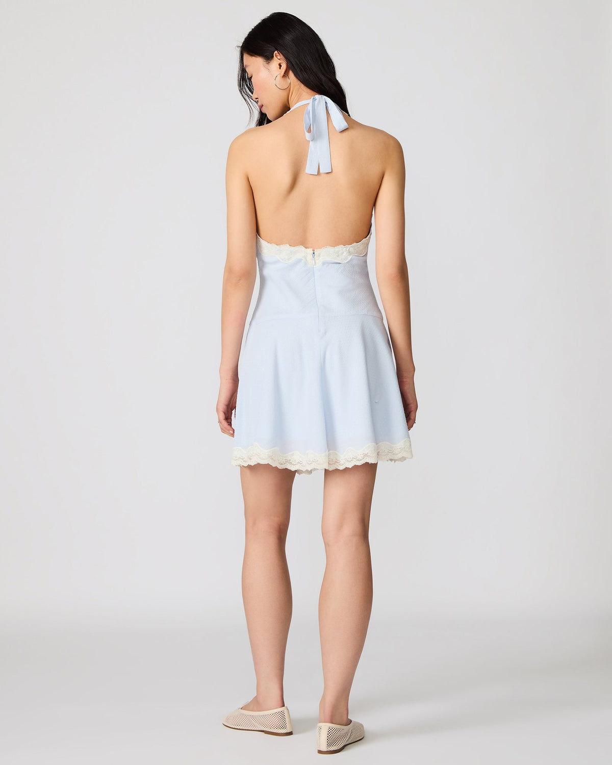 LIZA DRESS BLUE ICE