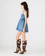 ROBE MEAGHAN BLEU CHINÉ