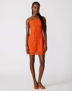 ROBE MAUREENE ROUGE SALSA