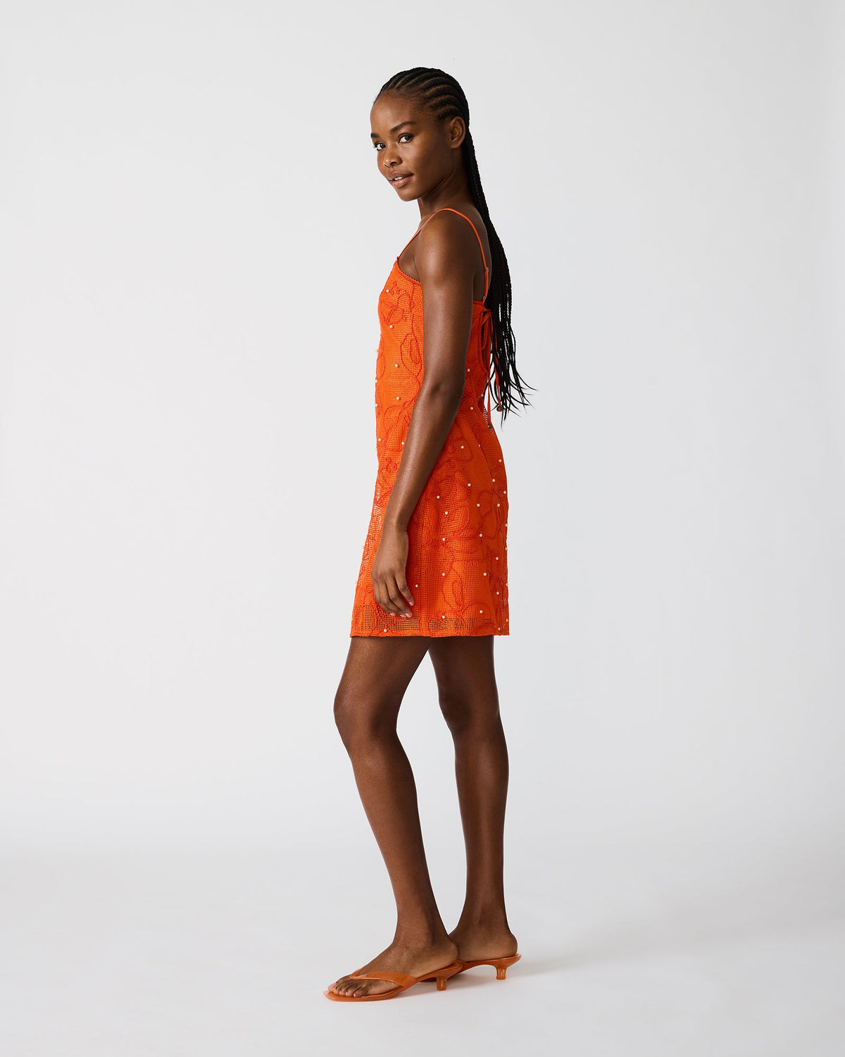 MAUREENE DRESS SALSA RED