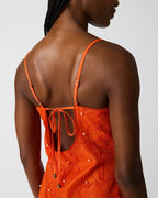 ROBE MAUREENE ROUGE SALSA
