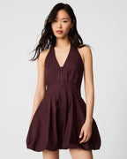 DIANNA DRESS CHOCOLATE