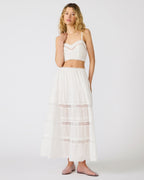 ELISSE SKIRT ANTIQUE - ANTIQUE / XXS