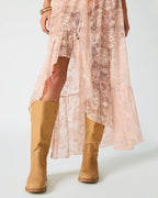 JUPE MABELL ROSE ANGLAIS