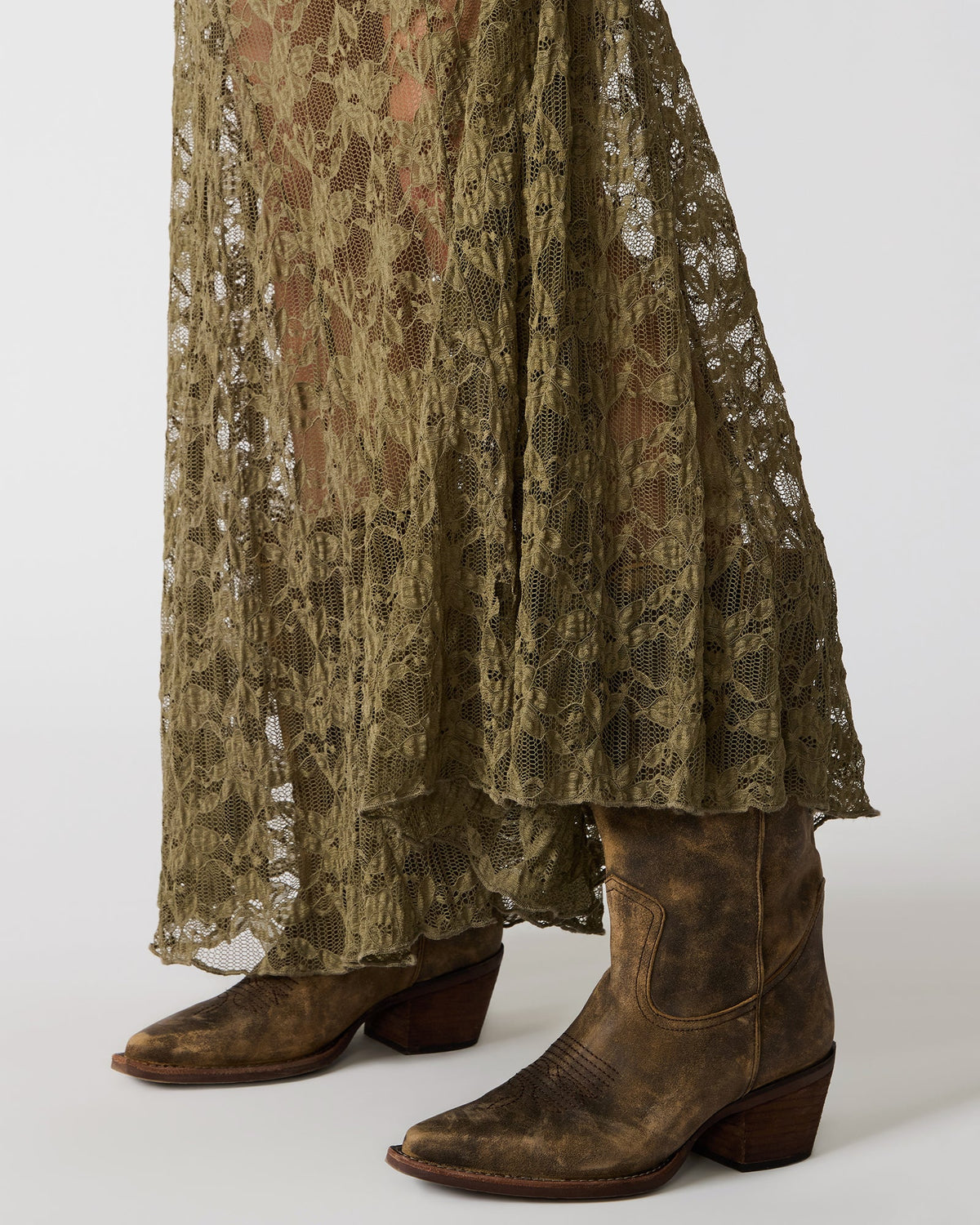 MIRABEL SKIRT MOUNTAIN GREEN