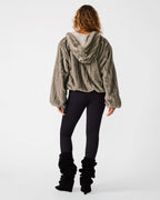 VESTE MAVIS GRIS ARGENT