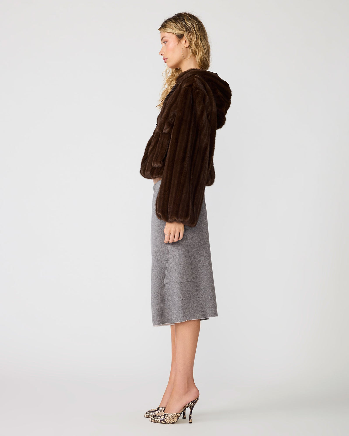 MAVIS JACKET WOLF BROWN