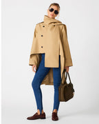 CASPIAN JACKET MEDIUM KHAKI - MEDIUM KHAKI / XS