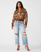 HUNTON JACKET ABSTRACT DOT