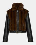VESTE RYLAND IMPRIMÉ FOURRURE