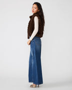 GILET LUXIE ESPRESSO FONCÉ