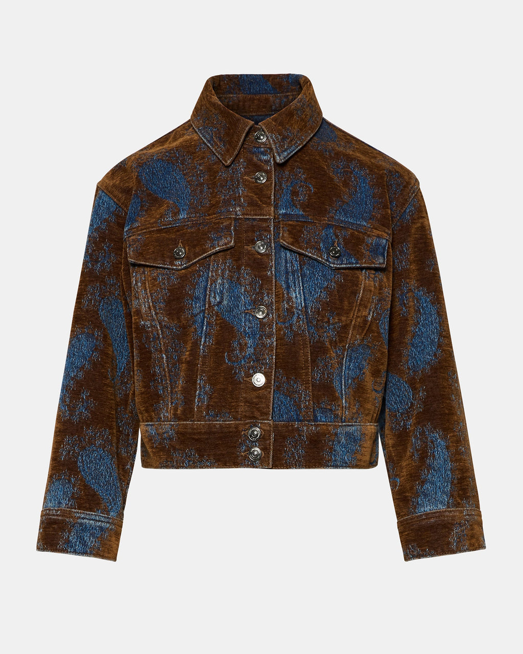 DOVE JACKET TEAL PAISLEY