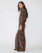 DOVE JACKET TEAL PAISLEY