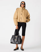 FAYDEN JACKET MEDIUM KHAKI - MEDIUM KHAKI / XS