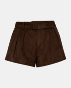 EVANDA SHORT DARK CHOCOLATE
