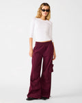 JACEY PANT DEEP FIG