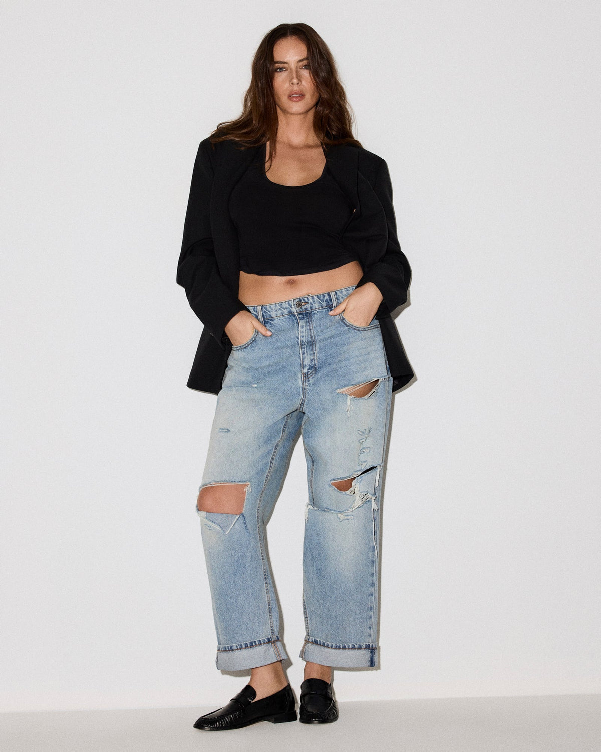 THE STEVIE JEAN VINTAGE BLUE
