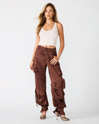 DUO PANT SHAVED CHOCOLATE - SHAVED CHOCOLATE / XXS