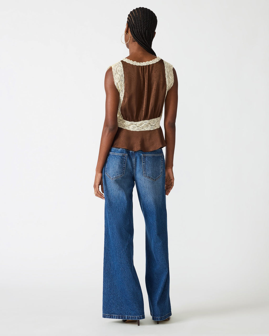 ELINOR TOP DARK ESPRESSO