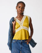 ELINOR TOP OILSLICK - OILSLICK / XS