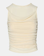 HAUT EN TRICOT ROMAN CRÈME