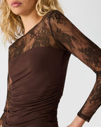 HAUT EN TRICOT REESE ESPRESSO FONCÉ