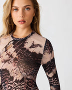 HAUT EN MAILLE SANDY MOON SHADOW