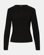 HAUT EN MAILLE SELINE NOIR