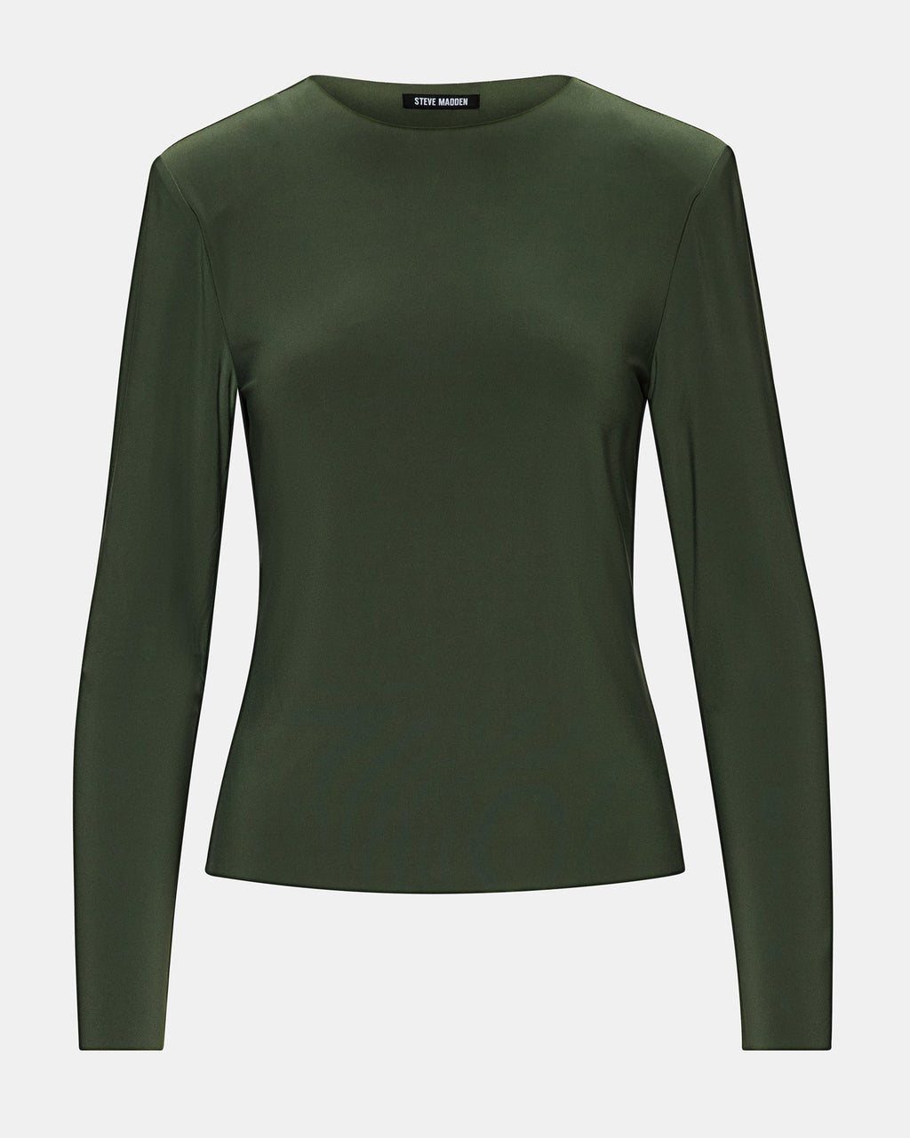SELINE KNIT TOP DARK OLIVE