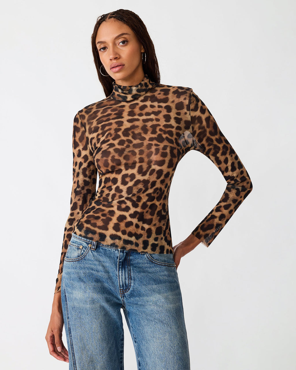 TEAGHAN TOP HOT SPOTS PRINT