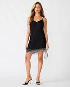 JESSIKA DRESS BLACK - BLACK / XXS