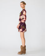 ROBE LARISA À MOTIF FLEURI FLOU