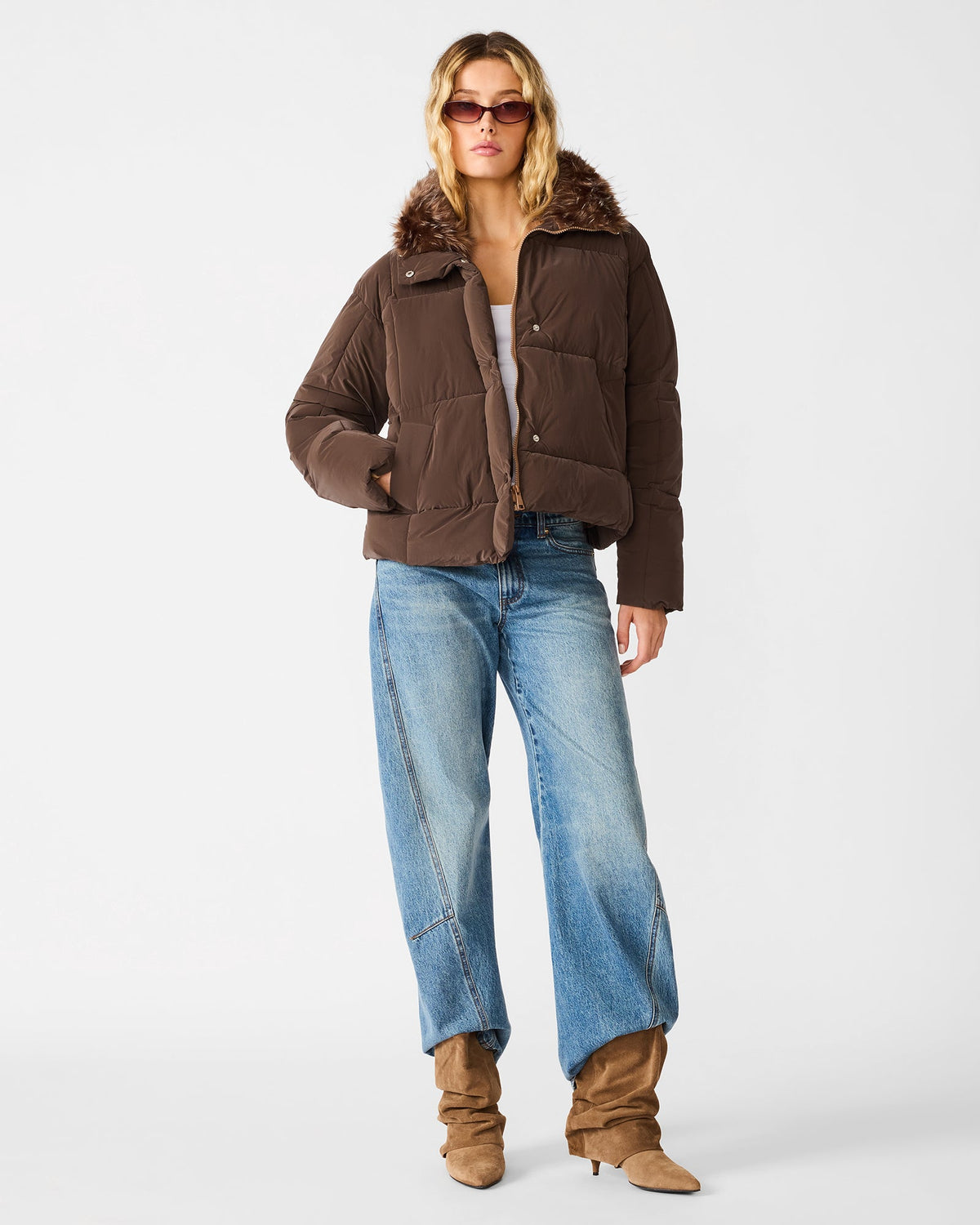 BERWIN COAT DARK TOFFEE