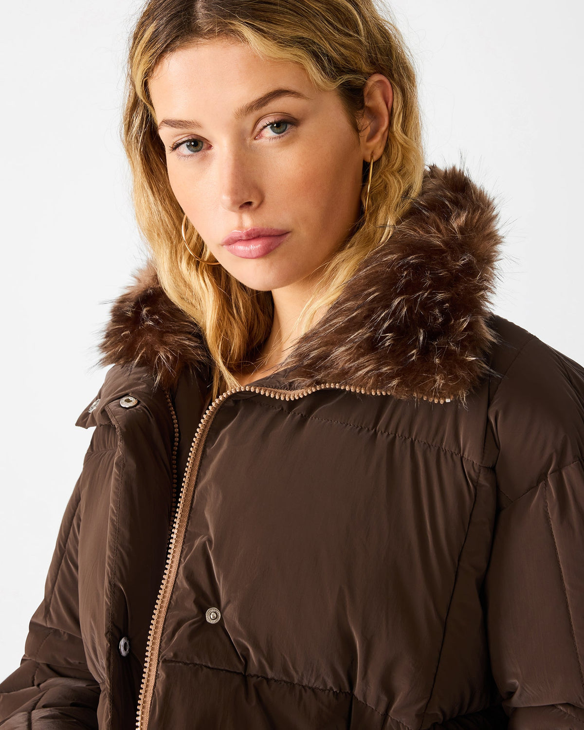 BERWIN COAT DARK TOFFEE